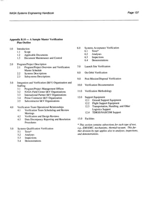 NASA System Engineering Handbook