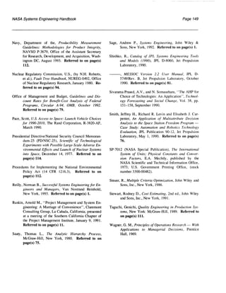 NASA System Engineering Handbook