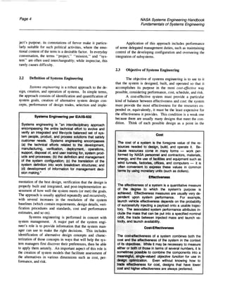 NASA System Engineering Handbook