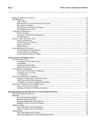 NASA System Engineering Handbook