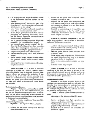 NASA System Engineering Handbook