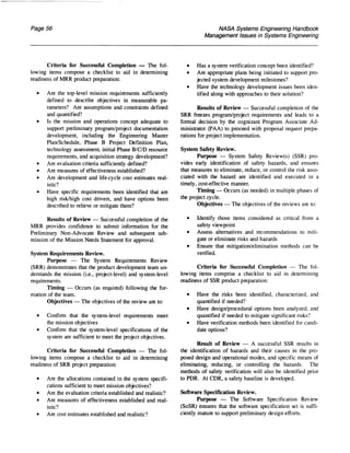 NASA System Engineering Handbook