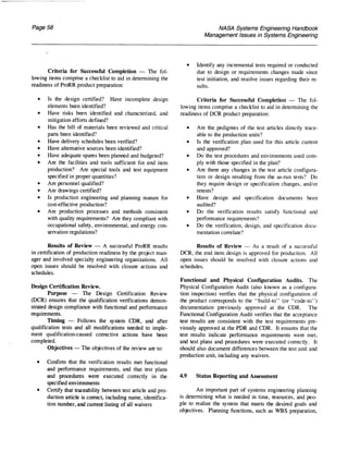 NASA System Engineering Handbook