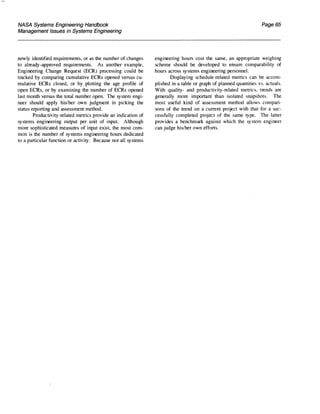 NASA System Engineering Handbook