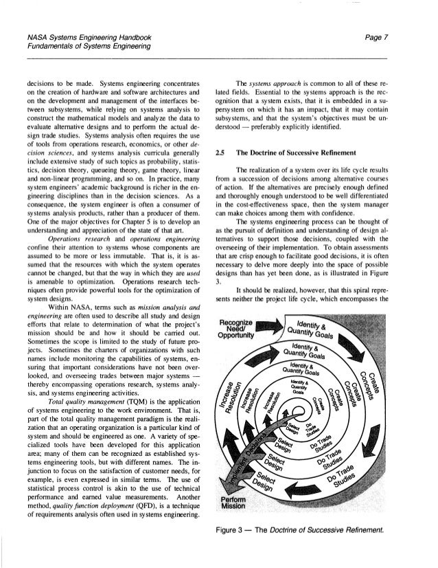NASA System Engineering Handbook