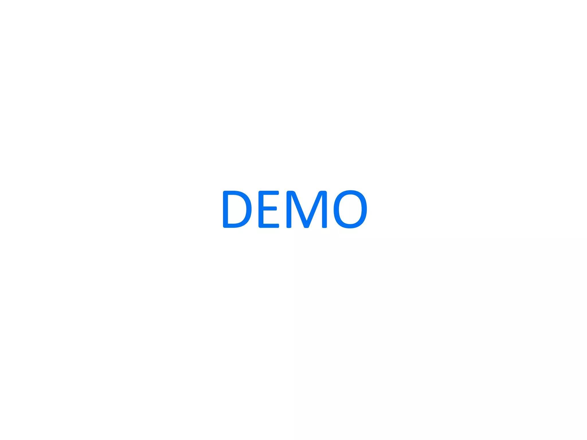 DEMO 