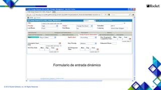 19
Formulario de entrada dinámico
© 2014 Rocket Software, Inc. All Rights Reserved.
 