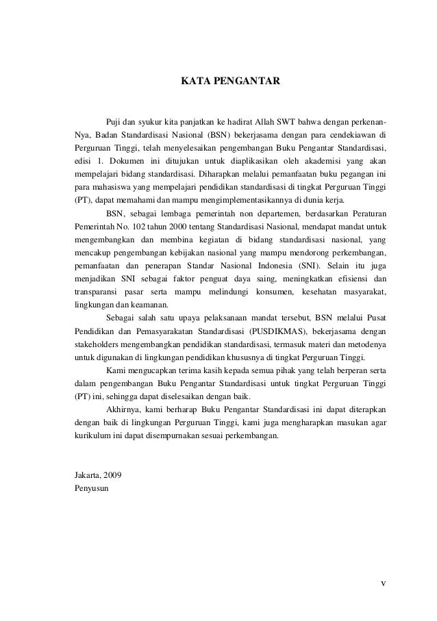 Pengantar Standardisasi (Edisi 1)