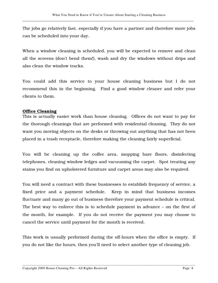 house cleaning add
