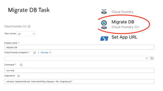 Migrate DB Task
 