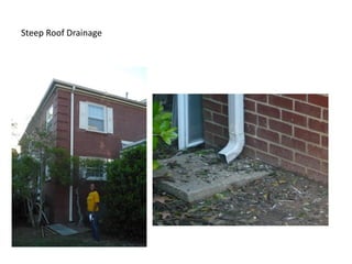 Steep Roof Drainage
 