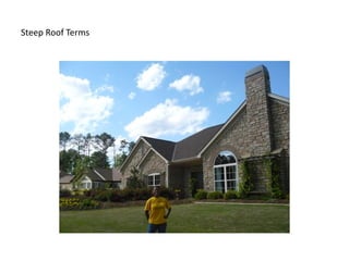 Steep Roof Terms
 