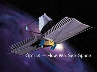 Optics -- How We See Space 