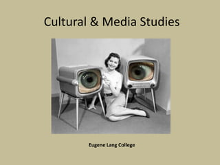 Cultural & Media Studies
Eugene Lang College
 