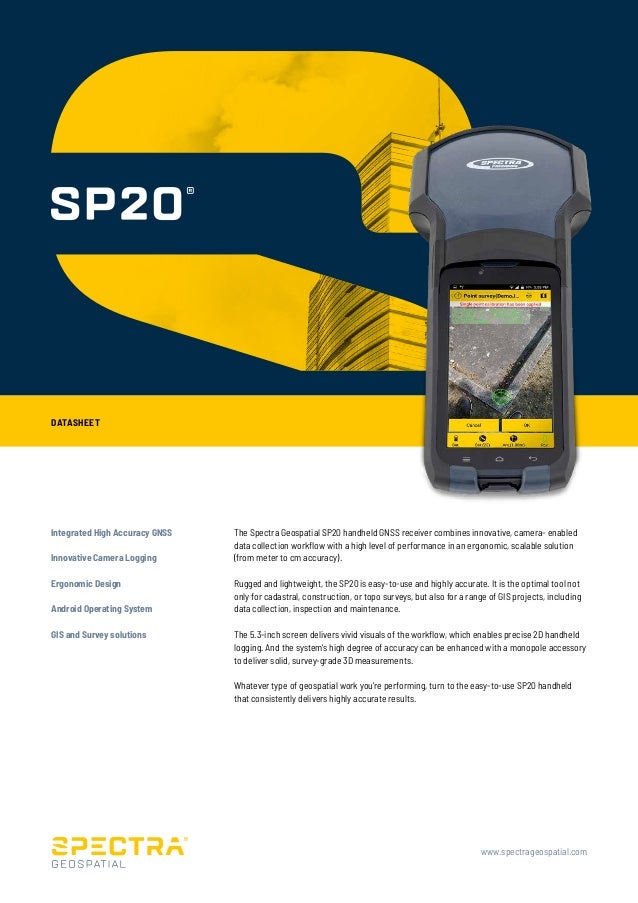 Jual GPS Spectra SP20 Call / wa 082119953499