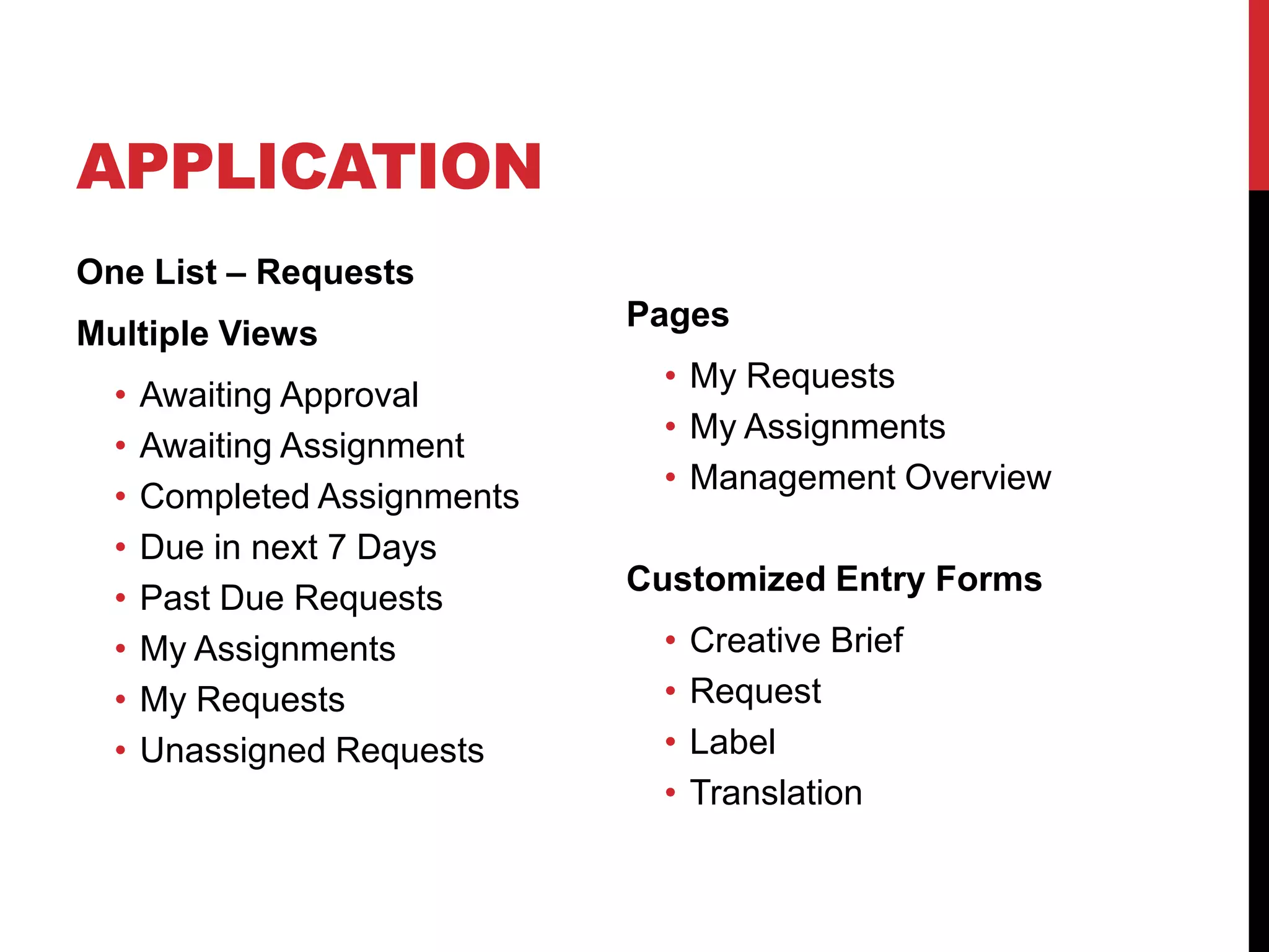 Request Ticketing System