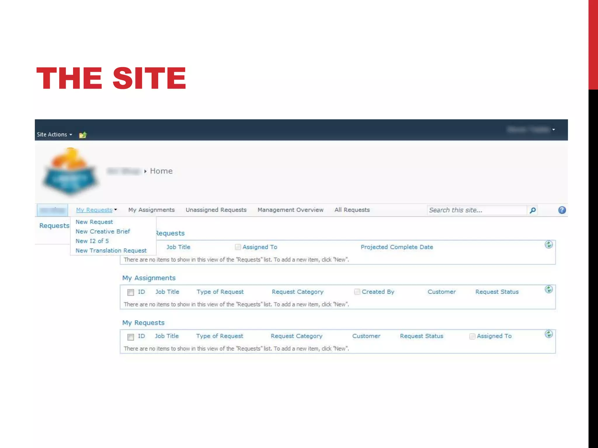 Site Architecture Redesign