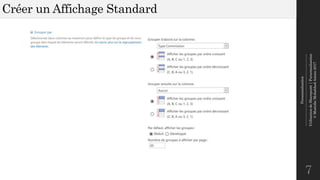 Personnalisation
--------------------------------------------------------------
UtilisationdeSharepoint|Personnalisation
©MostefaiMohahhedAmine2017
Créer un Affichage Standard
7
 