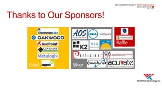 Thanks to Our Sponsors!

 