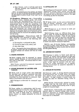 SP 27.pdf HANDBOOK METHOD OF MEASUREMENT | PDF