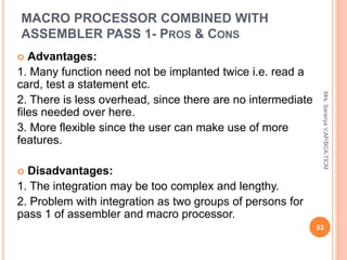 Macro Processor | PPT