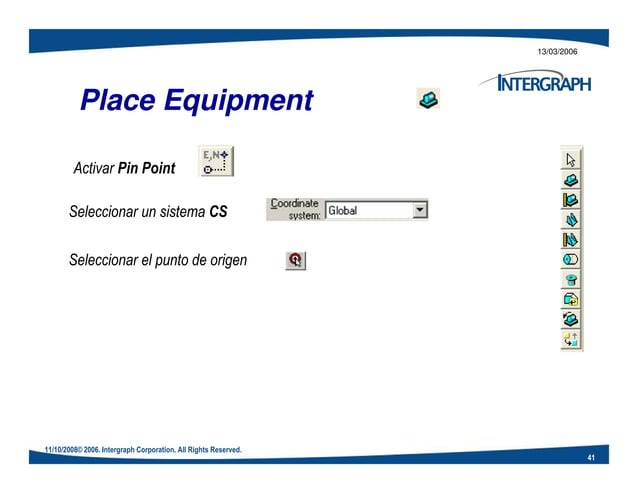 Manuales SP3D Equipement | PDF