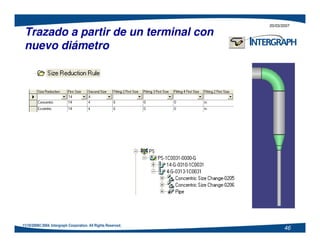 Integraph Termina Manuales SP3D PIPING | PDF