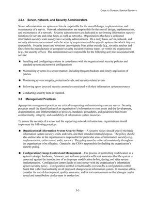NIST Server Hardening Guide SP 800-123 | PDF