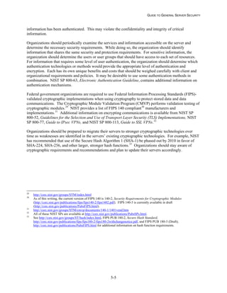 NIST Server Hardening Guide SP 800-123 | PDF