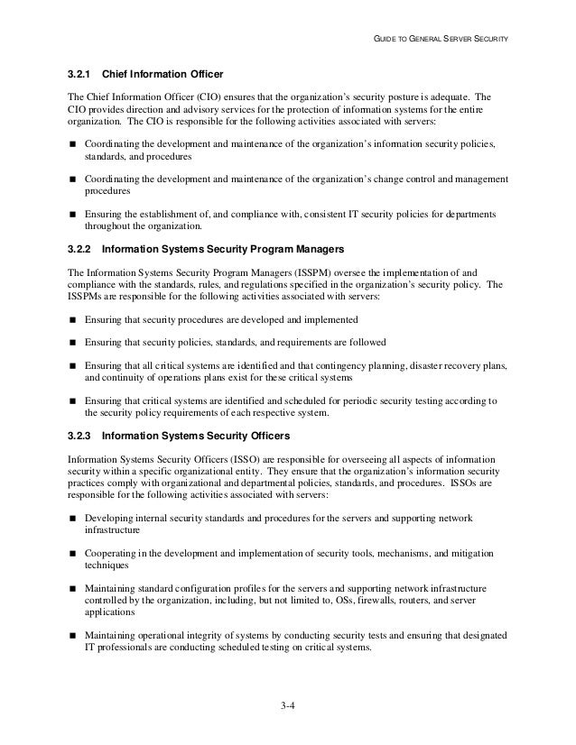 NIST Server Hardening Guide SP 800123
