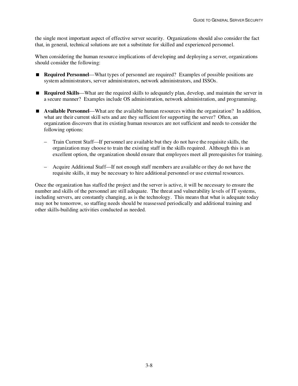 NIST Server Hardening Guide SP 800123
