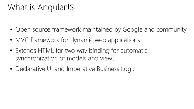 SPA05-Intro-to-Angular Introduction and its types | PPT
