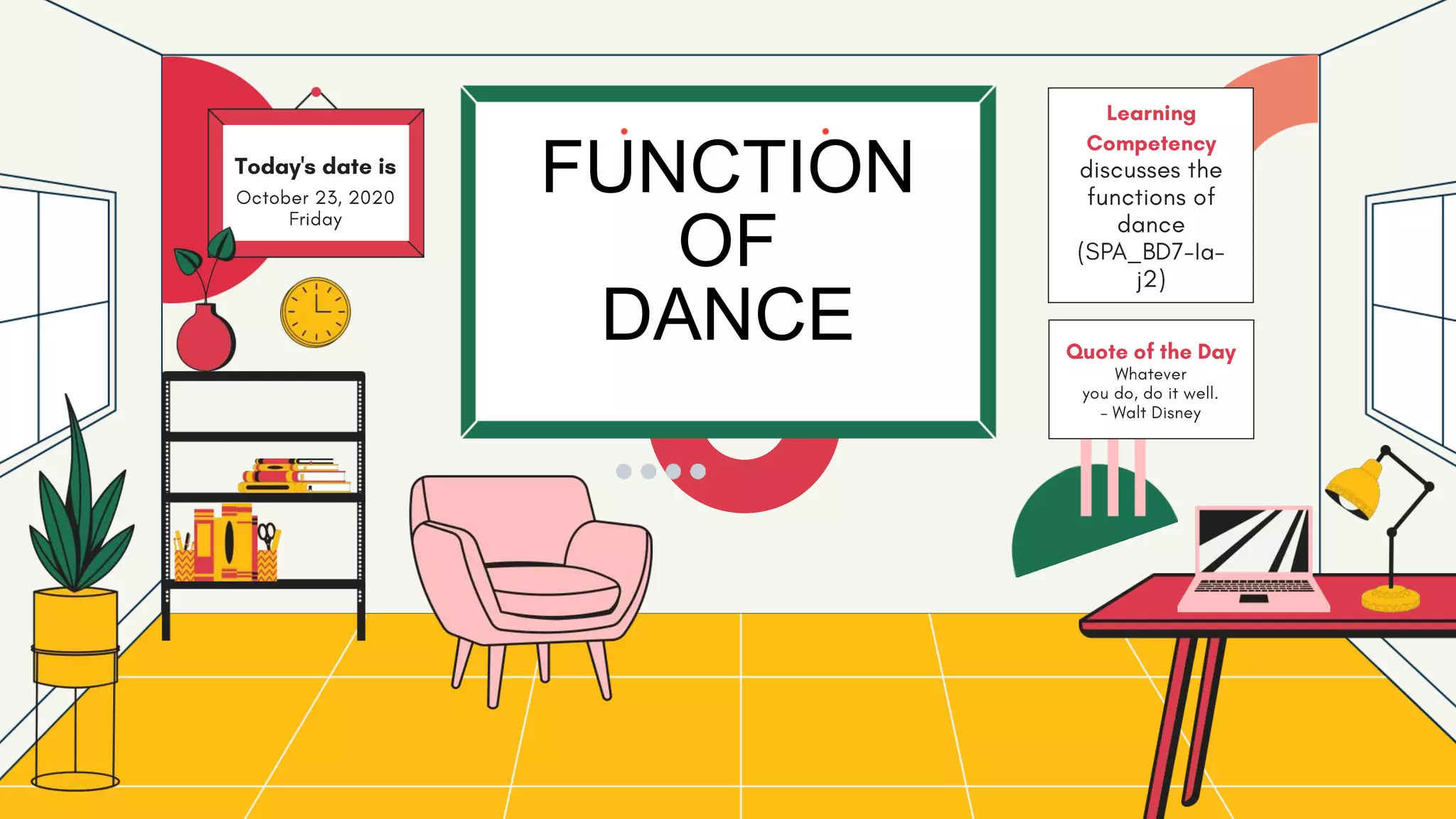 FUNCTION
OF
DANCE
 