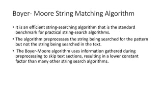 Advance algorithms in master of technology | PPTX | Computing ...