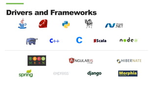 Drivers and Frameworks
 