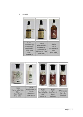 81 | P a g e
i. Product
 