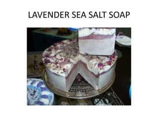 LAVENDER SEA SALT SOAP 