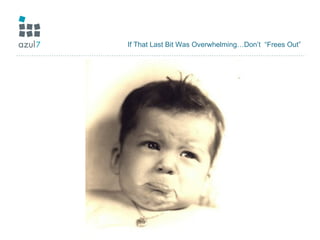 If That Last Bit Was Overwhelming…Don’t  “Frees Out” 