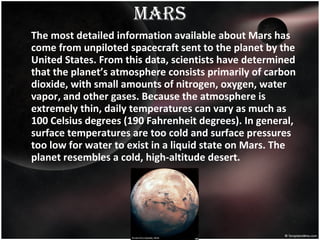 MARS ,[object Object]