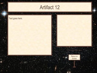 Artifact 12
Text goes here.




                                Linked citation goes here


                                       Return to
                                        Exhibit
 