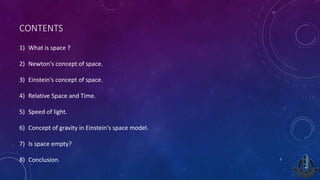 Space | PPTX | Physics | Science
