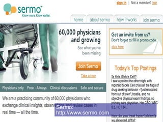 Sermo:  http://www.sermo.com 
