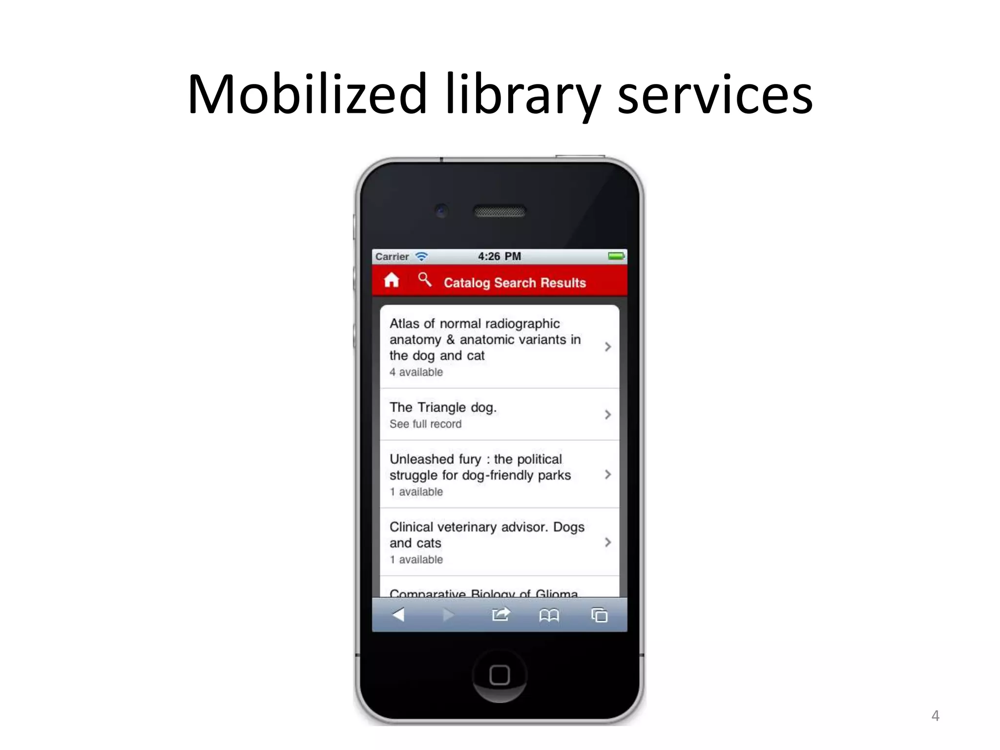 Mobilized library services4
