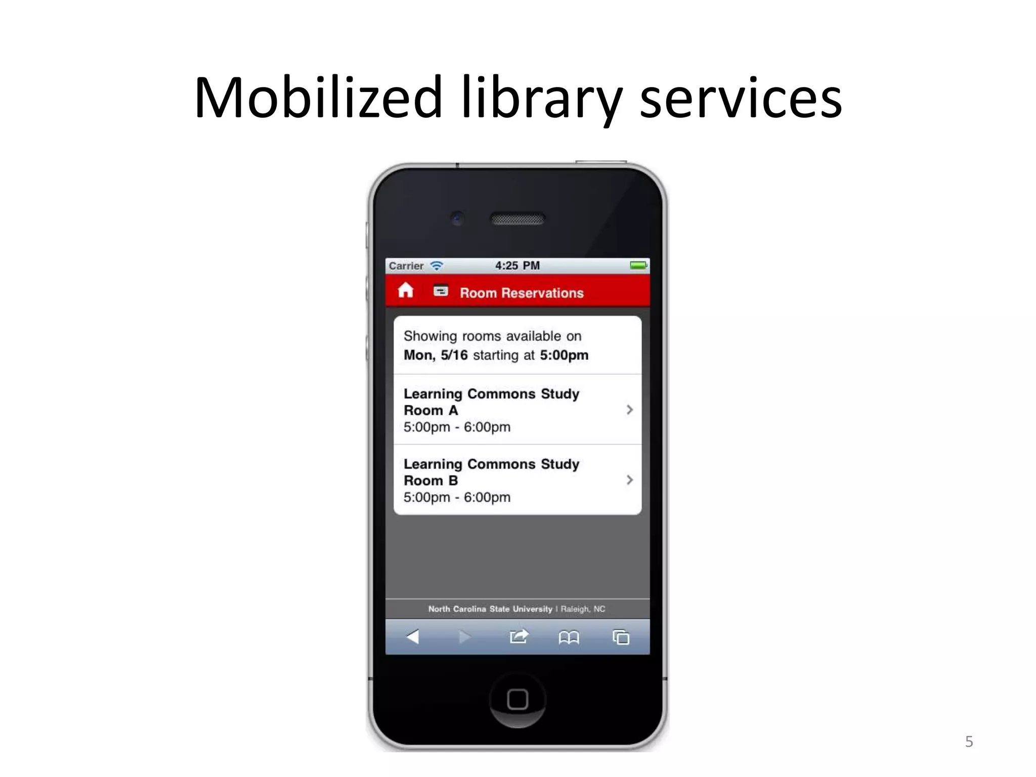 Mobilized library services5