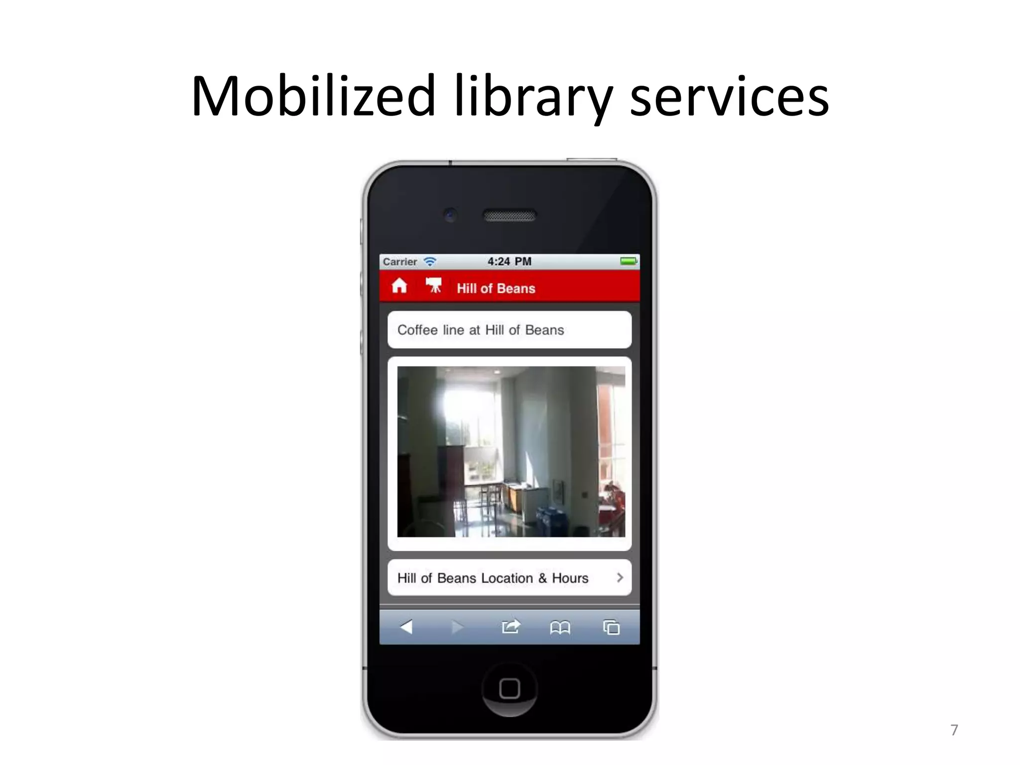 Mobilized library services7
