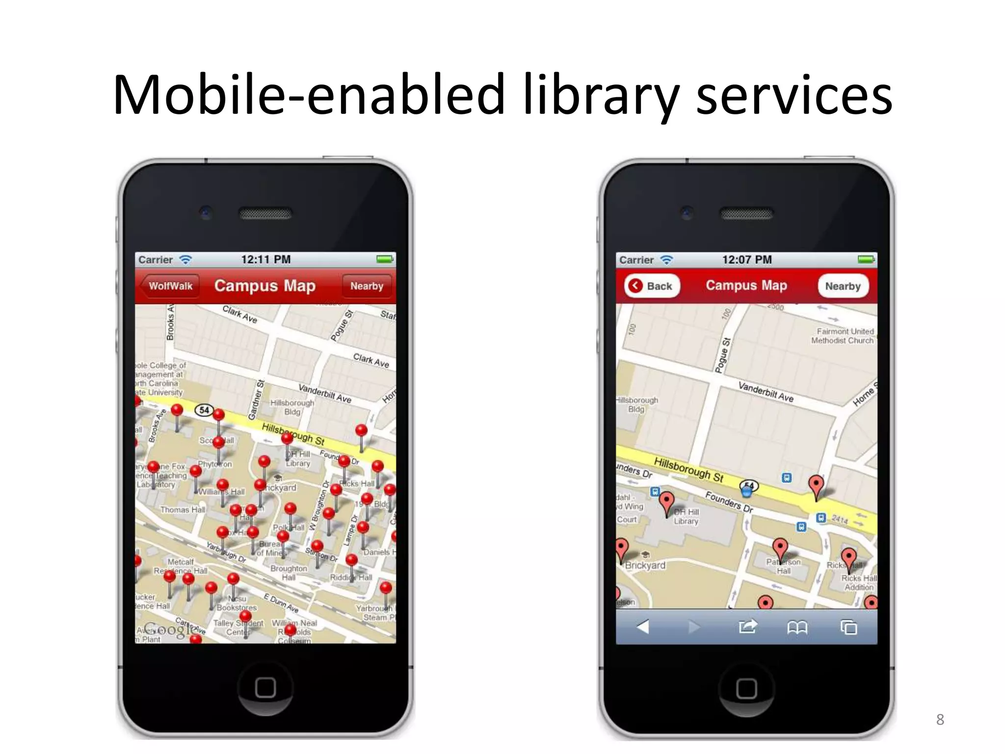 Mobile-enabled library services8