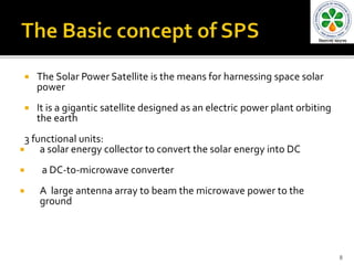 Space based solar power | PPTX