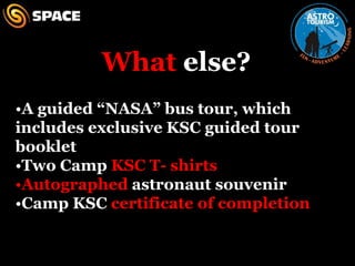 International Space Station (ISS) Center Day Eight