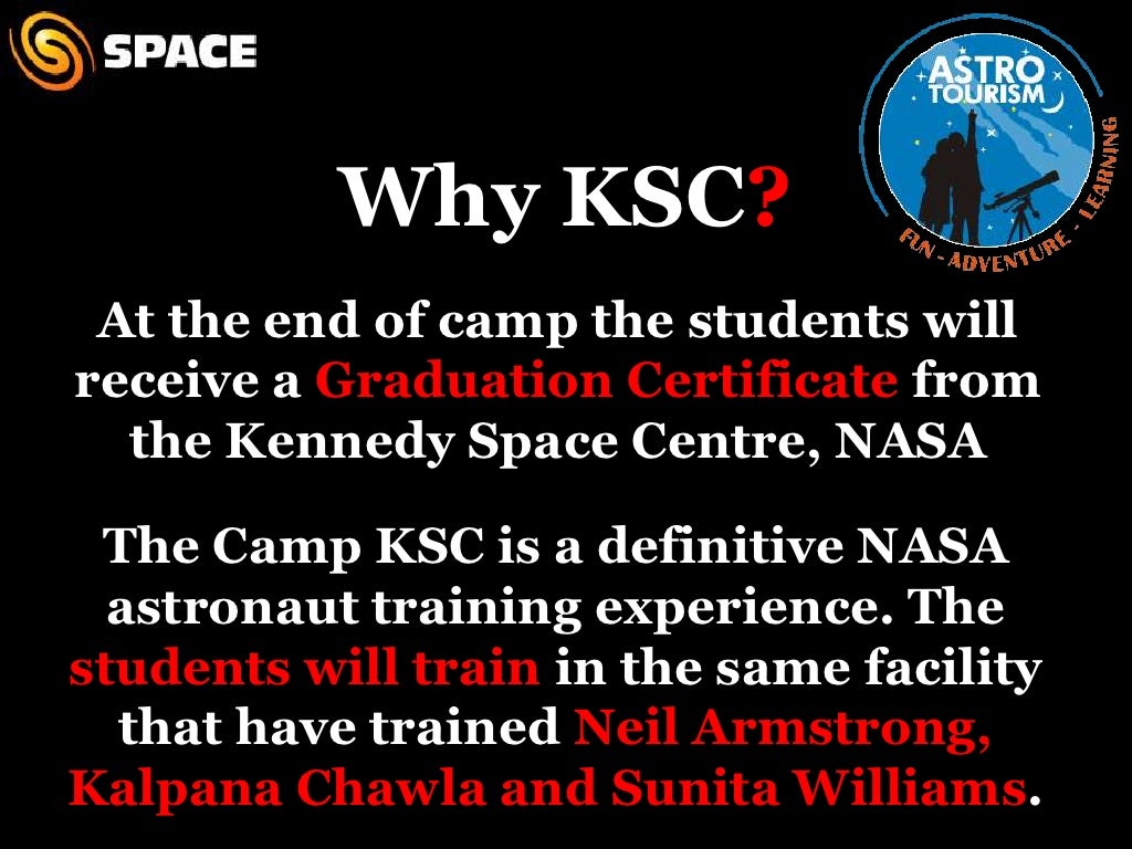 SPACE camp KSC NASA