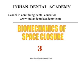 INDIAN DENTAL ACADEMY
Leader in continuing dental education
www.indiandentalacademy.com

3
www.indiandentalacademy.com

 
